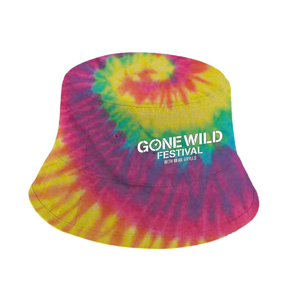 GONE WILD TIE DYE BUCKET HAT