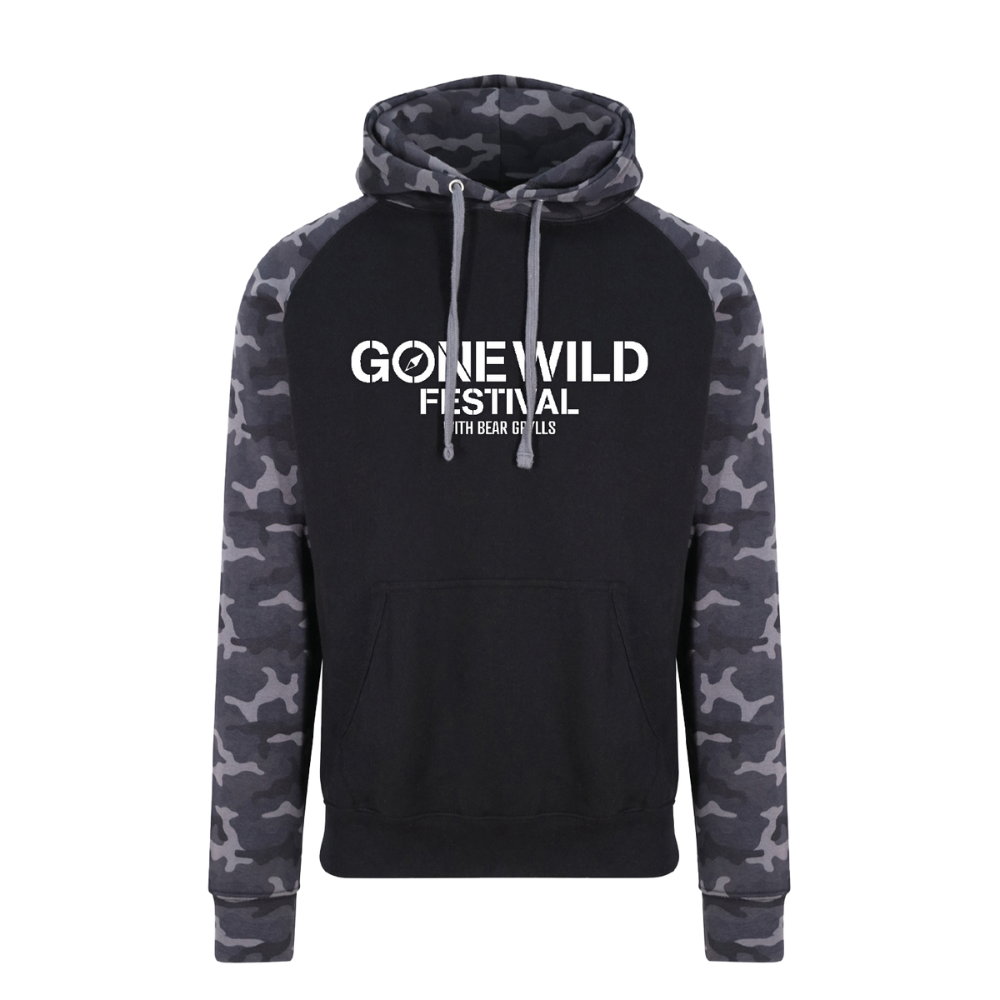 GONE WILD FESTIVAL CAMO HOODIE